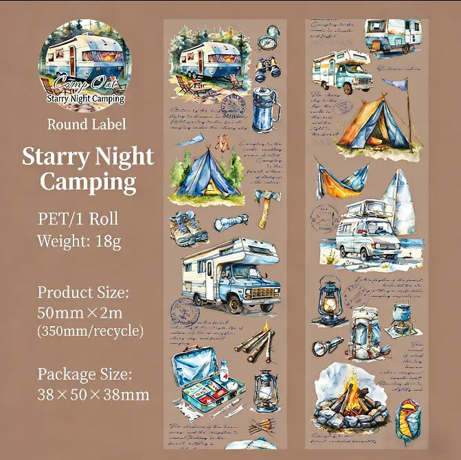 Camping Theme Tape